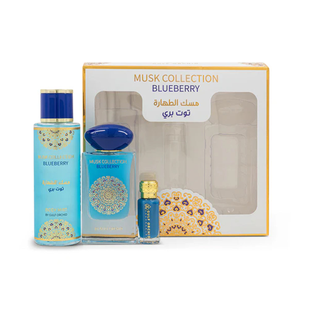 Giftset Musk Collection Blueberry 3pcs - Gulf Orchid