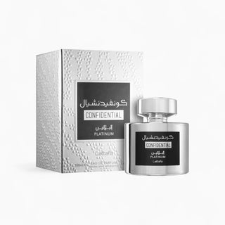 Confidential Platinum Eau de parfum 100 ml - lattafa