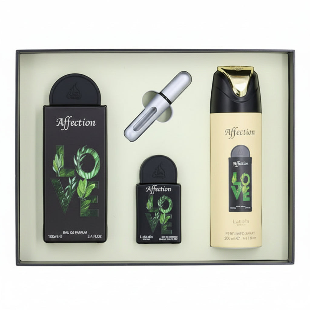 Coffret Affection Love - Fragrance World - 3 pièces