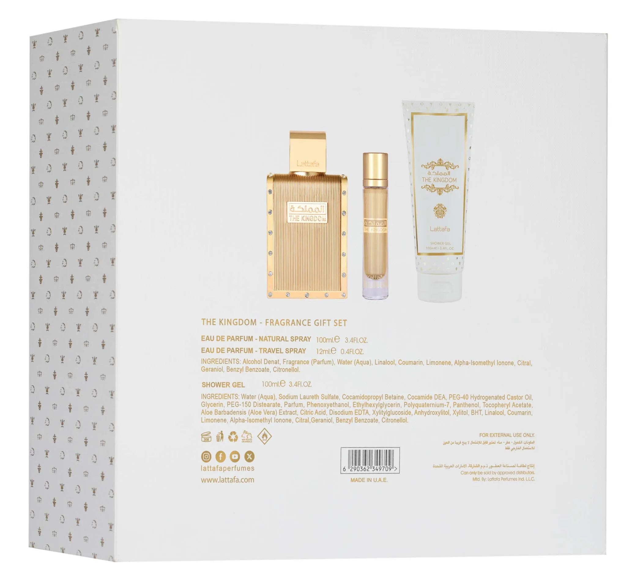Coffret The Kingdom Man - Lattafa