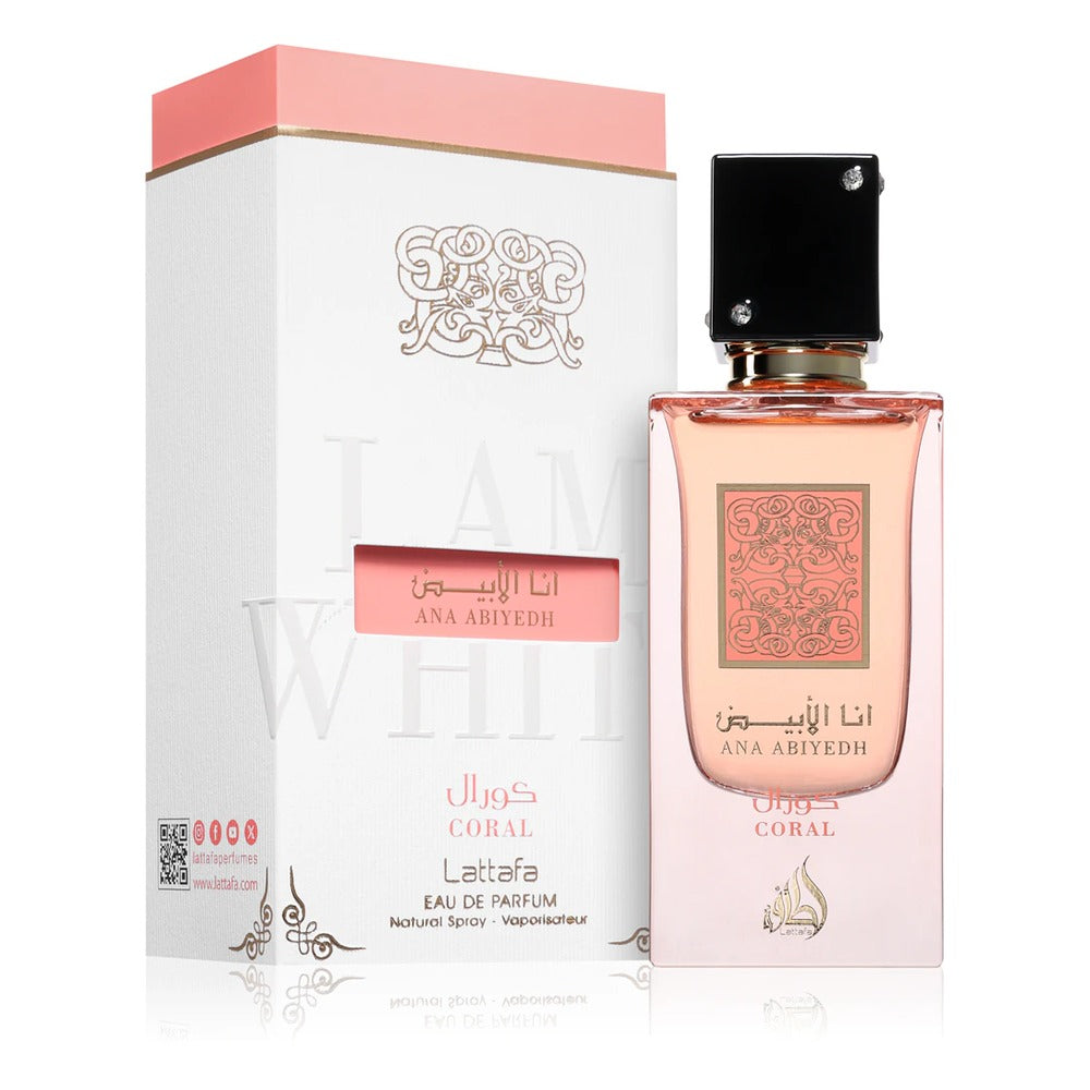 Ana Abiyedh Coral - Lattafa - 100ml
