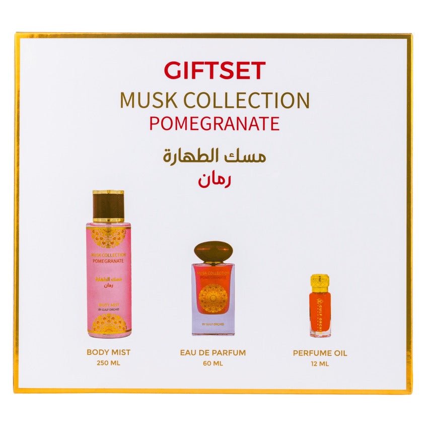 Musk Collection Granatæble Sæt – Oplev Ren Duft. Køb Nu.