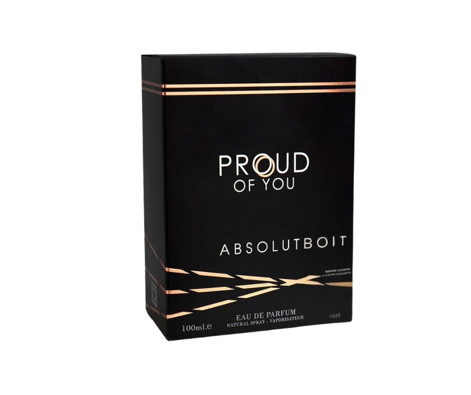 Absolut stolz auf dich